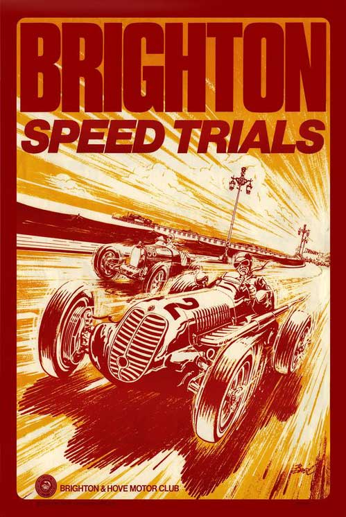 Brighton Speed Trials poster